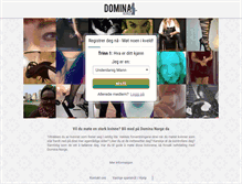 Tablet Screenshot of dominanorge.com